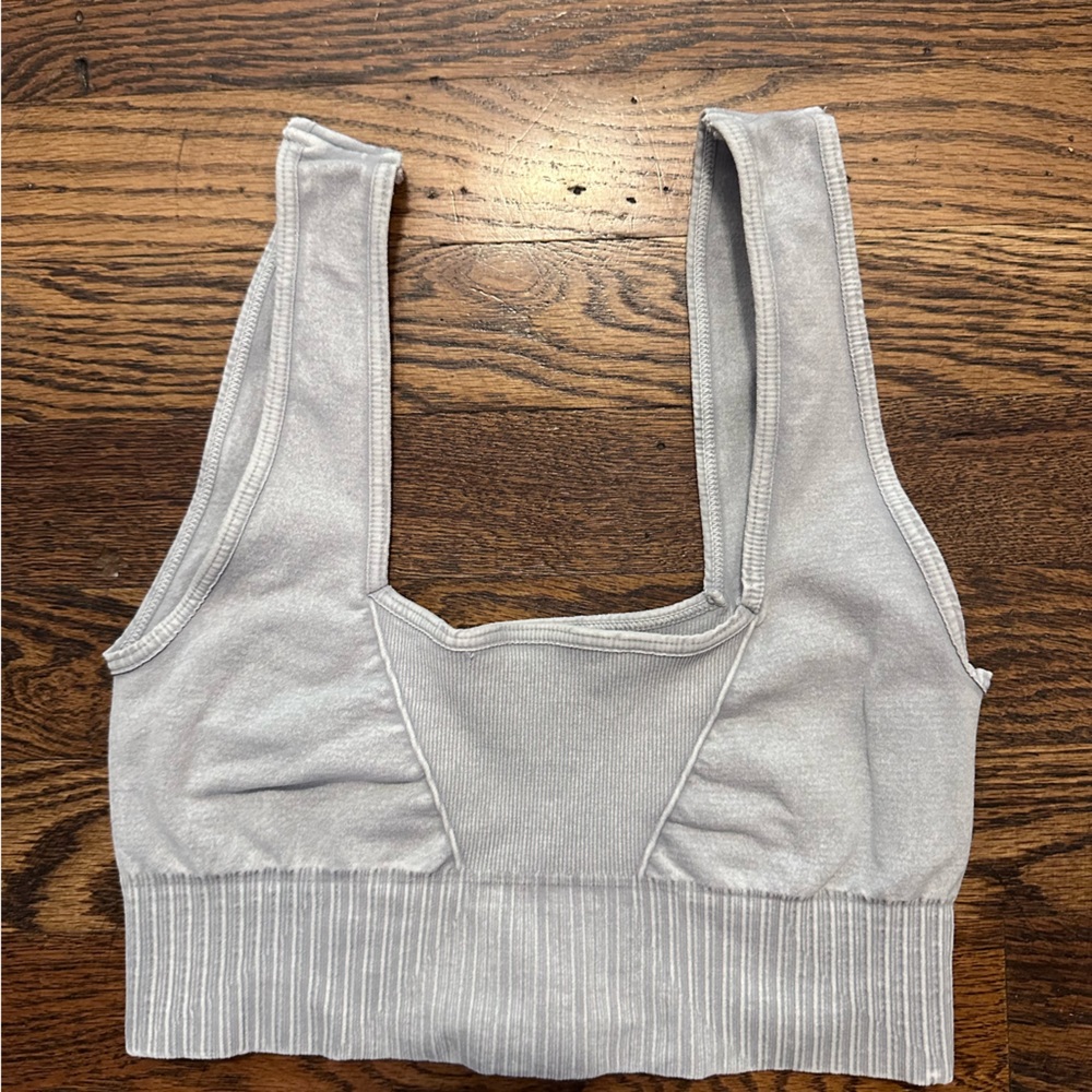 Happiness Runs Free People Sports Bra